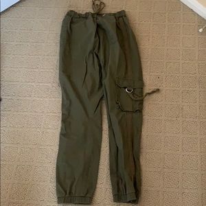 ASOS green cargo pants